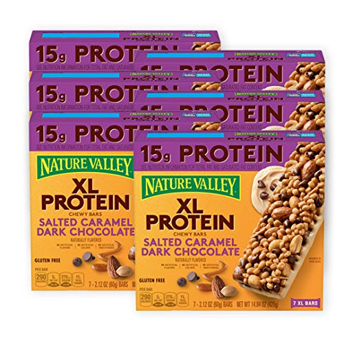 Nature Valley Protein Xl Chewy Granola Bar, Salted Caramel Dark