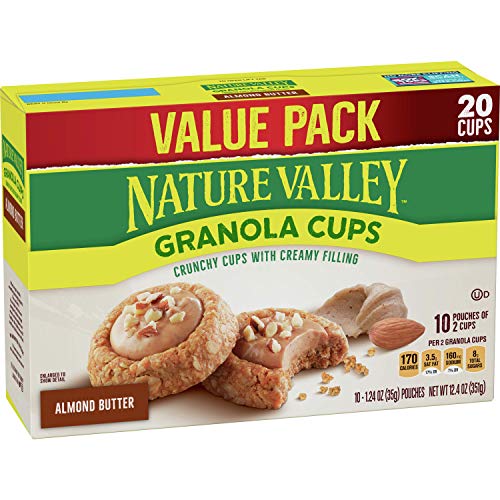 Nature Valley Granola Cups, Almond Butter, 12.4 Oz