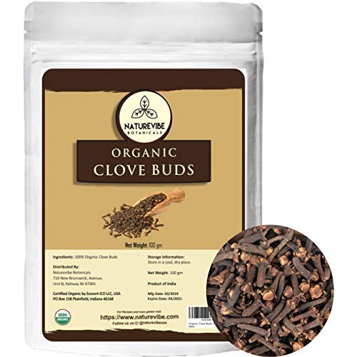 Naturevibe Botanicals Organic Clove Buds, 100Gm | Non-Gmo And Gl