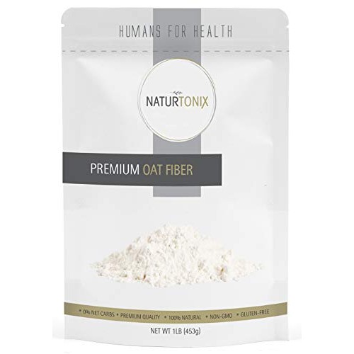 Premium Oat Fiber | 1Lb Resealable Pouch | Ultra Finely Ground |