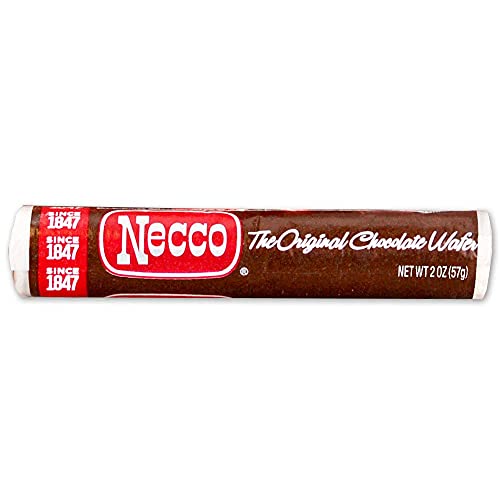 Necco Wafers Original Chocolate Flavored Hard Candy Rolls - Bund