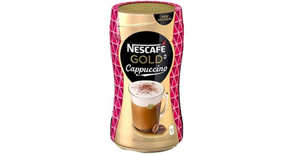 NESCAFE Gold Cappuccino Coffee Jar, 250g/8.8 oz., {Imported