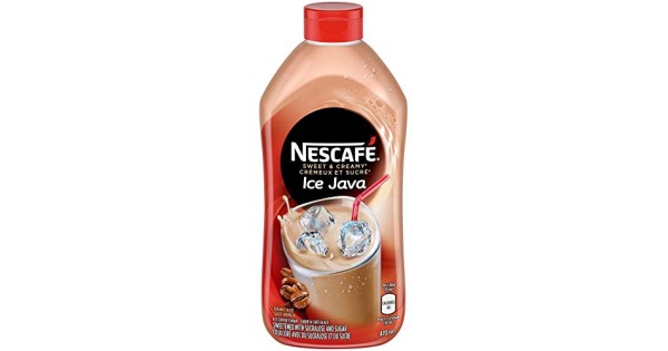 Nescafe Ice Java Coffee Syrup 470ml - Pack of 2 - Imported from Canada 