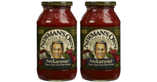 Newman's Own Sockarooni Pasta Sauce, 24 Oz, 2 Pk