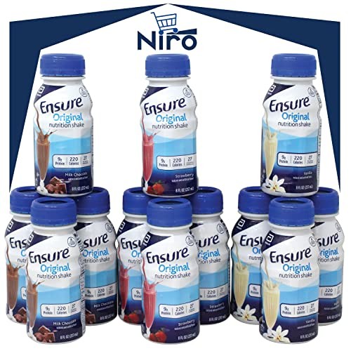 Ensure Original Nutrition Shakes | Variety Pack | Milk Chocolate