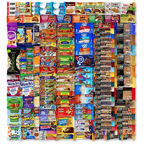 Healthy Snack Boxes - Bar Variety Pack - Snack Box For Adults - ...