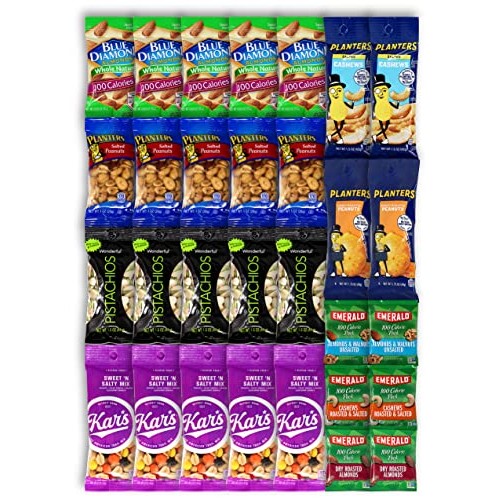 Individual Nuts Snack Packs, Trail Mix Individual Packs Bulk - 3...