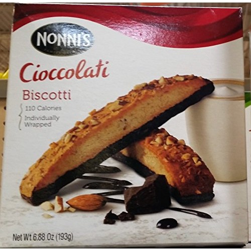 Nonnis Cioccolati Biscotti 6.88 Oz Pack Of 3