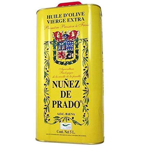 Nunez De Prado, Organic Extra Virgin Olive Oil - 5 Liter