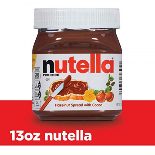 Nutella Hazelnut Spread with Cocoa, 33.5 oz, 2-count