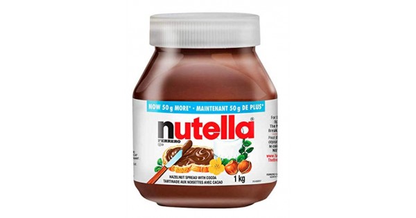 Nutella Hazlenut Spread Value Pack Of 2 X 35.2Oz / 1Kg Jars Tot