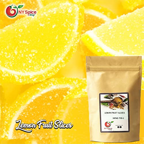 NY SPICE SHOP Jelly Fruit Slices Lemon Jelly Fruit Slices Jell...