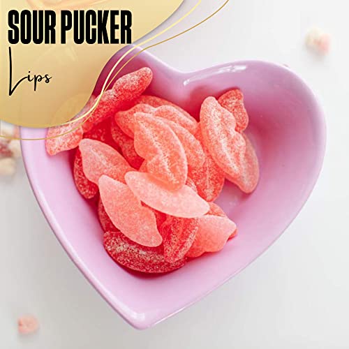 Ny Spice Shop Sour Pucker Gummy Lips Candy – Lickey Lips Strawbe