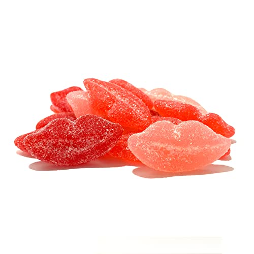 Ny Spice Shop Sour Pucker Gummy Lips Candy – Lickey Lips Strawbe