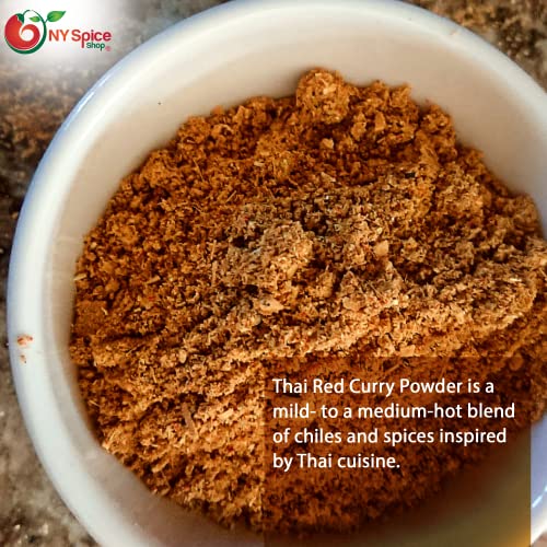 NY SPICE SHOP Thai Red Curry Powder – Thai Red Curry Powder Seas...