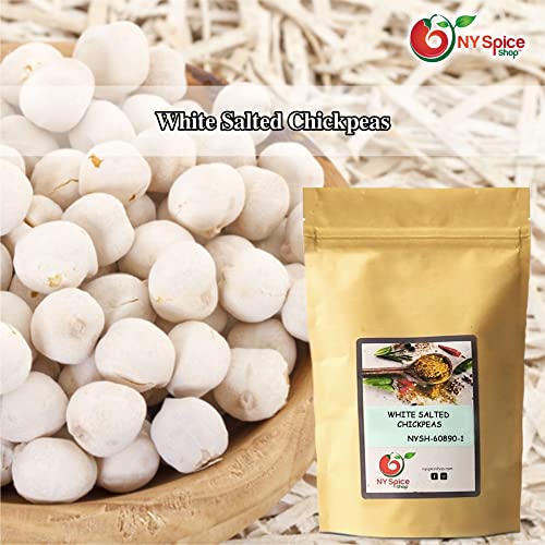 NY SPICE SHOP White Roasted Chickpeas – 3 lbs Pound White Salt...