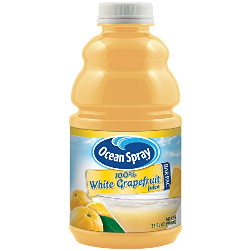 Ocean Spray 100% White Grapefruit Juice 32 Ounces Pack Of 12