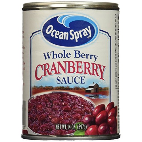 Ocean Spray Whole Berry Cranberry Sauce 14 Oz Pack Of 6