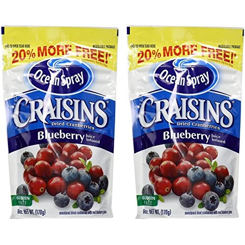 Ocean Spray Craisins - Dried Cranberries - Blueberry Juice Infus