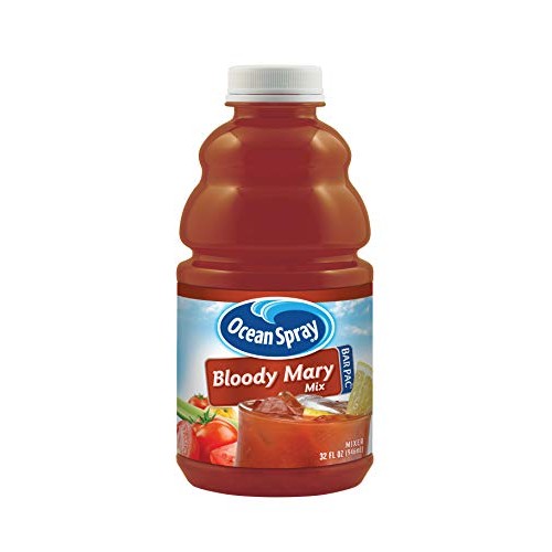 Ocean Spray Bloody Mary Mix Bottle, 32-Ounce Bottles Pack of 12