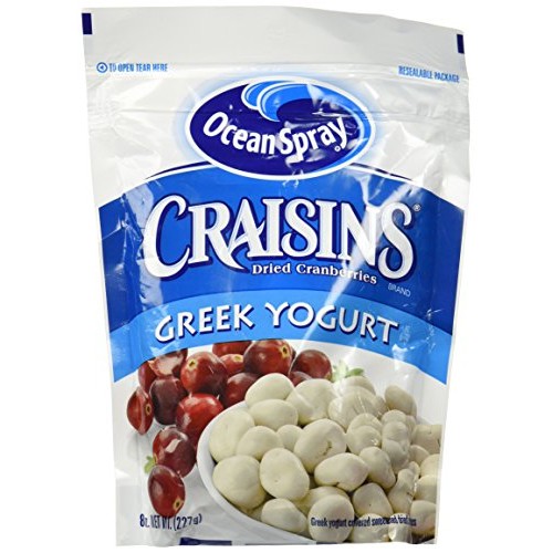 Ocean Spray Craisins Dried Cranberries Greek Yogurt 1 Resealabl