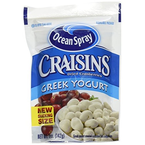 Ocean Spray Craisins Dried Cranberries, Greek Yogurt Covered, 5