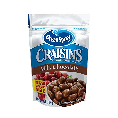 Ocean Spray Craisins Milk Chocolate Covered Dried Cranberries