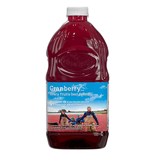 Ocean Spray Cran-Raspberry Juice Drink, 64 Ounce Bottles Pack o...