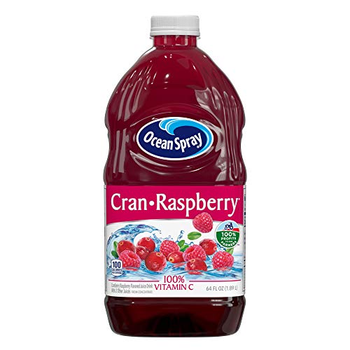 Ocean Spray Cran-Raspberry Juice Drink, 64 Ounce Bottles Pack o...