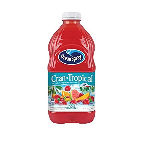 Ocean Spray Cran-Tropical Juice Drink, 64 Ounce Bottle