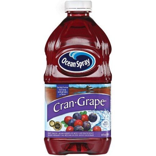 Ocean Spray Cranberry Grape Juice, 64-Ounce Pack of 4