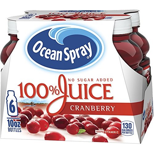 Ocean Spray Cranberry Juice Drink, 10 Oz Bottles, 6 Pack