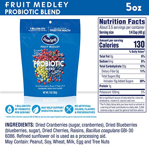 Ocean Spray Fruit Medley Probiotic Blend, 5 oz