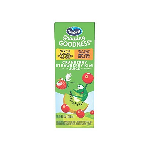 Ocean Spray Growing Goodness Kids Juice Beverage, Cranberry Appl