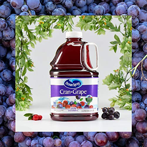 Ocean Spray Juice Drink, Cran-Grape, 3 Liter Bottle