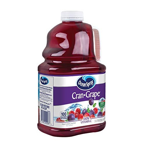 Ocean Spray Juice Drink, Cran-Grape, 3 Liter Bottle