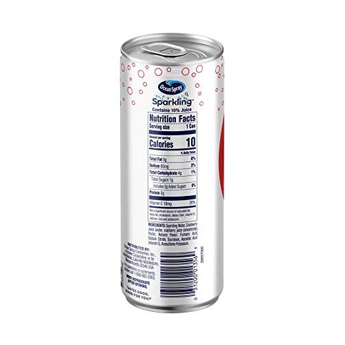 Ocean Spray Sparkling Diet Cranberry Cocktail, 11.5 Oz Can, Case...