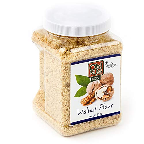 Flours &Amp; Meals 1 Lb Jars - Oh! Nuts Ground Walnuts 2 Pack