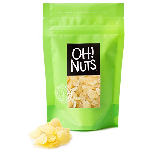 Oh! Nuts Ginger Candy | Chewy Gummies With Crystallized Sugar Ca