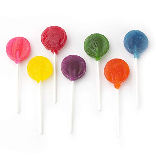 Oh! Nuts Hard Candy Lollipops In Rainbow Colors | Seven Premium