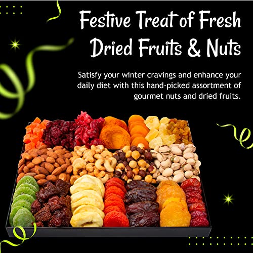 Oh! Nuts - XL 18 Variety Nut & Dried Fruit Basket | Gourmet Holi...