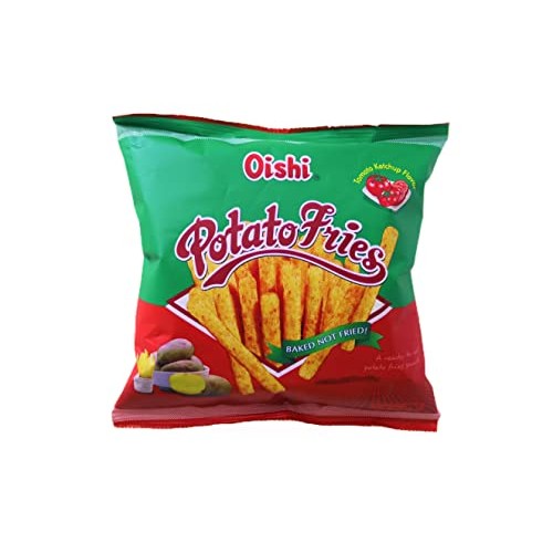 Oishi Baked Potato Fries 1.76oz, 4 Pack Tomato Ketchup