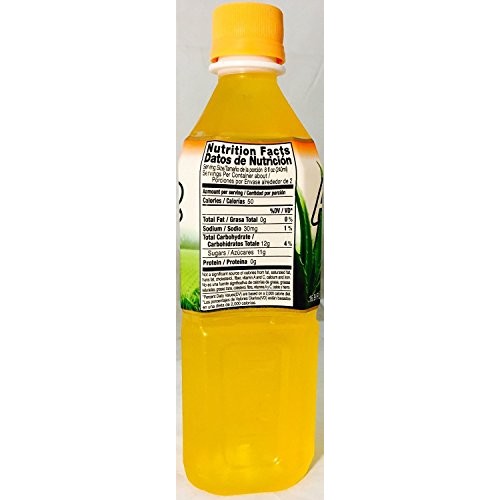 Okf Aloe: Mango Aloe Drink 10/16.9 Oz. Case