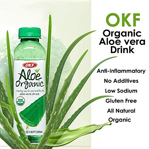 Okf Aloe Vera Drink In 16.9 Ounce Bottles Healthy Edition Organ