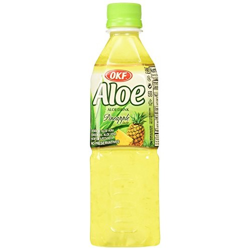 Okf Aloe Vera Drink Pineapple 16.9 Oz Case Of 10