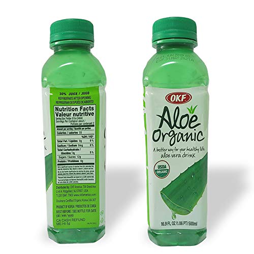 Okf Aloe Vera King Drink – Flavor Includes Coco, Original, Grape