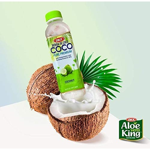 Okf Aloe Vera King Drink – Flavor Includes Coco, Original, Grape