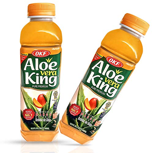 Okf Aloe Vera King Drink – Flavor Includes Coco, Original, Grape