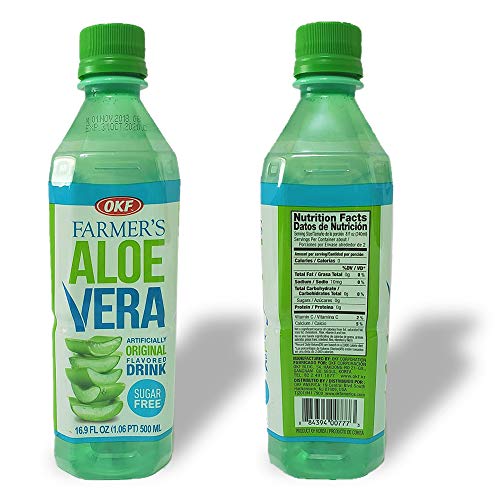 Okf Aloe Vera King Drink – Flavor Includes Coco, Original, Grape