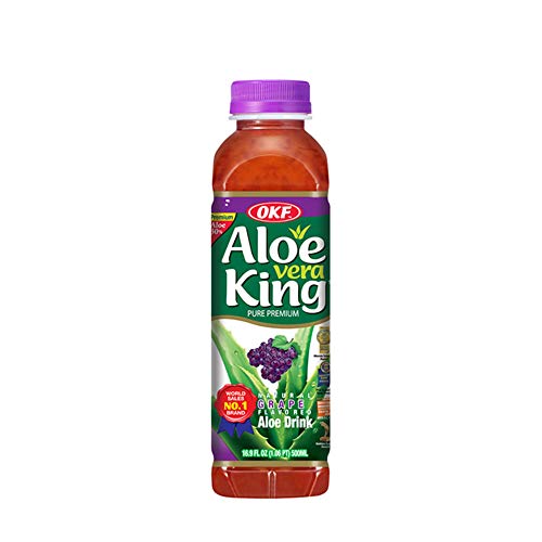 Okf Aloe Vera King Drink Grape, 10